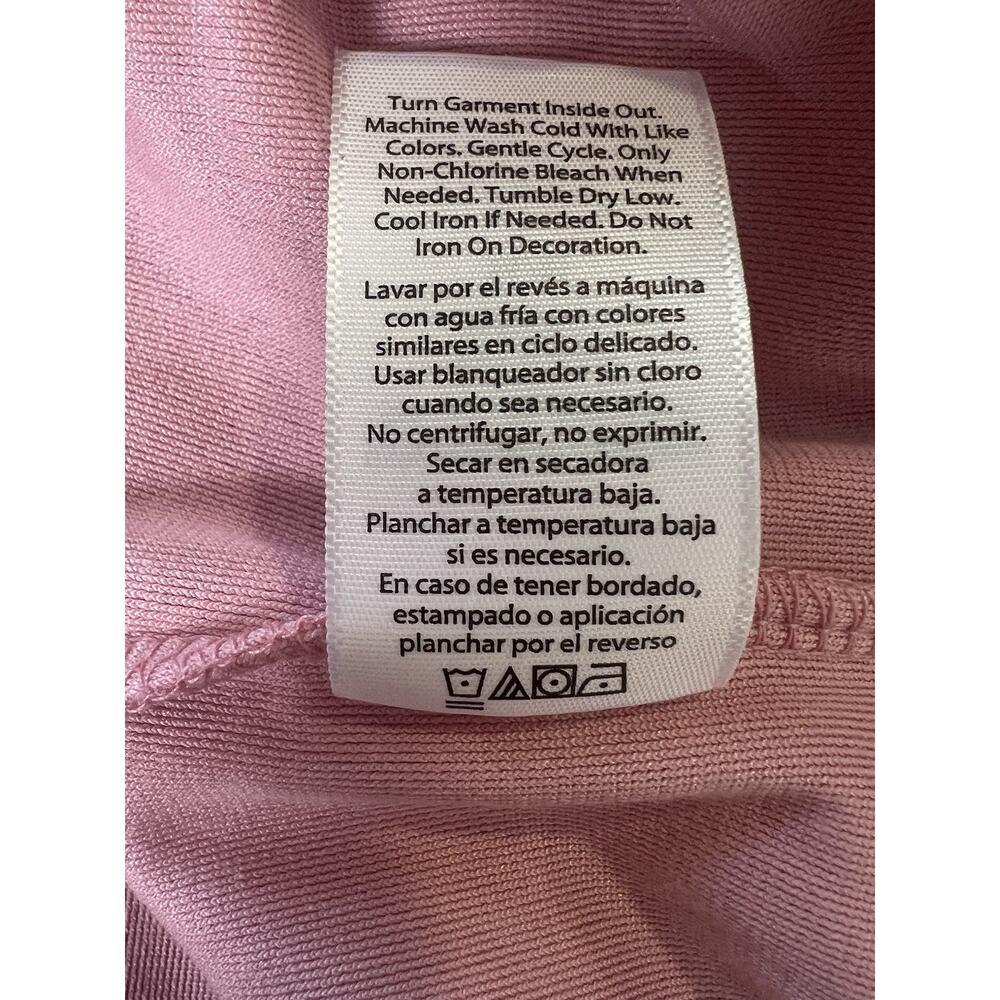 JUICY COUTURE 2 Pc Jogging Track Set Medium Top Pants Velour Rose Pink Bling NWT - Picture 9 of 16
